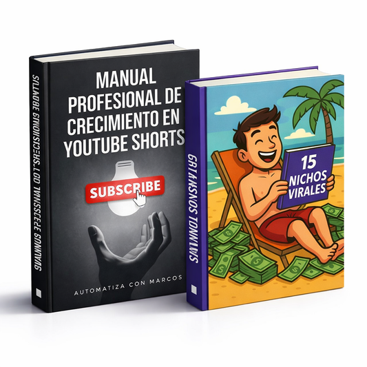 MANUAL PROFESIONAL DE CRECIMIENTO EN YOUTUBE SHORTS + 15 NICHOS VALIDADOS